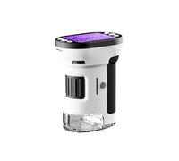 1000X Handheld Microscope for Kids 4K 2.0" Screen Rechargeable Mini Digital Microscopes Magnifying Lenses Camera