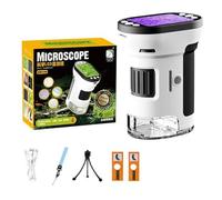 1000X Handheld Microscope for with 2 Inch IPS Screen Digital Microscopes Science Gifts for 3-12 Year Old Boys Girls