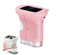 1000X Handhelds Microscope,Portable Pocket Mini Microscope with 4K 2.4" Screen,USB Rechargeable,Digital Magnifying Glass Scope Science Kits for Home School Lab (Pink)