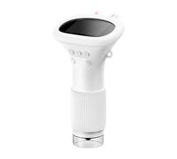 1000X Lab Digital Microscopes Equipment with 8 LED Light Electronic Magnifier Camera 2 Inch IPS Screen Mini Portable(White)