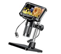 1000X Magnification Digital Microscope 4.3Inch Screen Rechargeable 1800mAh Battery 48mp Picture USB Connectivity High Clearly Digital Microscope
