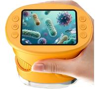 1000X Microscope for Kids,Handheld Kids Microscope HD 2.0" IPS Screen Video Record & Photo,STEM Toy Birthday Gifts for Boys Girls, Portable Science Kit for Toddlers Age 3-6 6-12