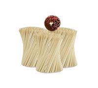 1000x Set Cake Pop Sticks Bamboo Wooden Lollipop Cotton Candy 15cm Long Popsicle