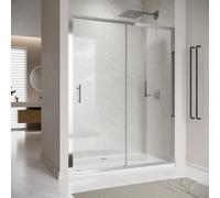 Elegant Sliding Shower Door With 6mm Safety Tempered Glass 1000X1850mm