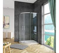 1000x800x1850mm Quadrant Shower Enclosure Cubicle 6mm Glass Sliding Door
