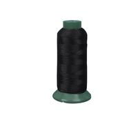 1000Yards Strong Bonded Nylon Thread 0.5mm Wide Black Nylon Sewing Thread for Sewing,Bags, Canvas, Cowhide