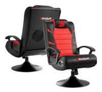 1001 Brazen Pride 2.1 Bluetooth Surround Sound Gaming Chair - Red
