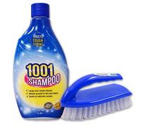 1001 Carpet Cleaner Shampoo & Brush Kit