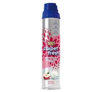 1001 Carpet Fresh Apple & Waterlily 300ml - Eliminates Odors, Crafted by Perfumers, this Unique Aroma Blends Sweet Apples, Pears, and Cranberries for a Revitalizing Top Note, No need to hoover