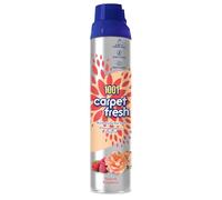1001 Carpet Fresh Peony & Raspberry - Limited-Edition Spring/Summer Fragrance for Instant Odor Elimination and Lasting Freshness, Quick Drying 300ml Spray Can
