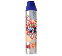 1001 Carpet Fresh Peony & Raspberry - Limited-Edition Spring/Summer Fragrance for Instant Odor Elimination and Lasting Freshness, Quick Drying 300ml Spray Can