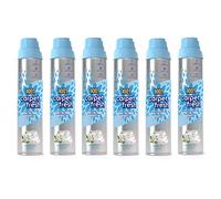 1001 Carpet Fresh Spray Soft Jasmine & Fresh Linen Fragrance, Hours Of Freshness, For Use On Carpets, Rugs & Upholstery, Pack of 6x 300ml Can