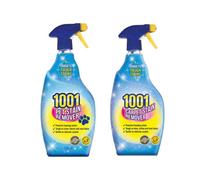 1001 Carpet & Pet Stain Remover Spray Set 500Ml Gentle Deep-Cleaning For Rugs Upholstery & Woolsafe Floors