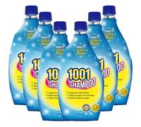1001 Carpet Shampoo 500ml x6 - Triple Pack Deep Cleaning Solution for Carpets & Rugs - Neutralises Odours, Lifts Dirt, Fast-Drying Formula - Ideal for All Types of Carpet & Upholstery