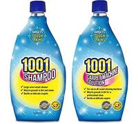 1001 Carpet Shampoo, Perfect For Large and High Traffic Areas, 500 ml & Carpet Machine Solution, Perfect For Large and High Traffic Areas, Gentle On Upholstery and Carpets, 500 ml