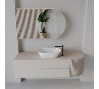 1001 Countertop Stone Resin Basin 500mm