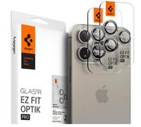 1001 Spigen Glas.tr Ez Fit Optik Pro Tempered Glass Camera Lens Protector For Iphone 15 Pro/iphone 15 Pro Max -Natural Titanium-2 Pack