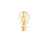 1001 WiZ A60 Bayonet LED Filament Dimmable Amber Lightbulb | Size: Small 1001 Amber Small