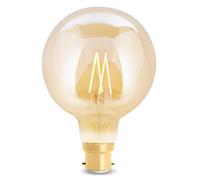 1001 WiZ G125 LED Tunable Filament Bayonet Amber Lightbulb 1001 Amber