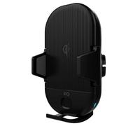 1001 Xqisit Premium Wireless Car Charger 2In1 Qi Holder With Infrared Sensor Lock And One-Touch Release, Auto-Clamping 10W Fast Charge