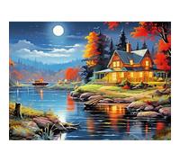 1008-Piece Creative Jigsaw Puzzle Set 6 Individually Boxed Puzzles for a 6-Day Progressive Challenge Family Activity Completed as a 70×50cm Artwork