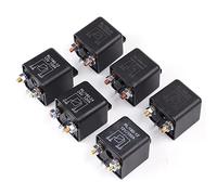 100A/120A/200A High Current Starting Relay Automotive Main Power Supply Switch 12V/24V 4PIN Silver Contact Copper Coil(100a,24V)