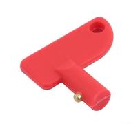 100A 12V for battery Isolator Switch Key Red Plastic Power Kill Off Tool for Marine Yacht Electric Vehicle, 500A for surge Capacity Spare Isolation Key(1pcs)
