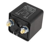 100A 12VDC Car Starter Relay Normal Open 4 Pin Relay Heavy Duty Normal Open Car Starter Relay Stable Performance for Turning On and Off Control Battery