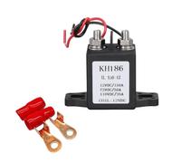 100A/150A Car Relay 12V/24V Long-Time Power On 110V Starter Relay Module Arc Extinguishing Contactor Module (DC12V*1)