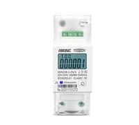 100A 220V 230V 50HZ 60HZ Voltage Current DDS238-2 ZN/S Single Phase Din Rail KWH Watt Hour Energy Meter with RS485 MODBUS-RUT