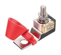 100A 58V Fuse Block with M8 Connection for Multiple Batteries, IP66 Waterproof, Stainless Steel for Motorhome, Boat, Truck, Solar DC System, Overcurrent Protection