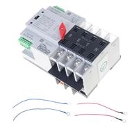 100A AC110V Automatic Transfer Switches With Overvoltage Defense Easy To Use For Home Generators & Solar Power Systems Power Transfer Switches For Data Centers