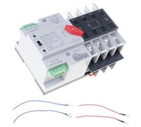 100A AC110V Automatic Transfer Switches With Overvoltage Defense Easy To Use For Home Generators & Solar Power Systems Power Transfer Switches For Data Centers