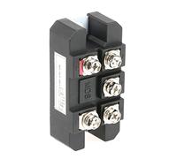 100A Black Three Phase Diode Bridge Rectifier, High Power with Heat Dissipation for Power Supply, Well Welded Structure, Good Voltage Drop Cycle Ability, Designed for Maximum