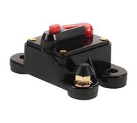 100a Car Circuit Breaker Manual Reset for Vehicle Audio Systems | Plastic and Alloy Build, Inline Protection for Auxiliary Lighting, DIY Installers, Engine Bay Use