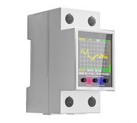 100A DIN Rail Mounted Smart Electric Meter With Leakage Safety Protection And Integrated Circuit Breaker Switch, GR2P Digital Display Energy Monitoring, Works With For Home(Not WiFi switch)