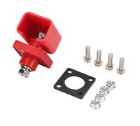 100A Double-Thread Brass Terminal Block Connector with Nickel Plating, IP67 Waterproof & 600VAC Rated, Pure Copper Conductors for Industrial Electrical Wiring and Outdoor Applications(A)