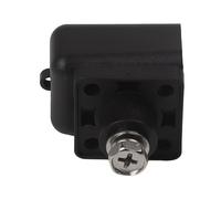 100a High-Current Terminal Block Wall-Mounted Conductors Storage Systems - Pure Copper Energy 600vdc/1000vdc Rated Fixing Flame-Retardant Pbt for Housing Screw Ul94v-0(red)