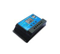 100A Solar Charge Controller, Upgraded Panel USB Port Battery Intelligent Regulator, Street Light for RV/Camper