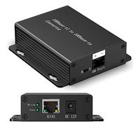 100BASE Ethernet Media Converter Device 2-wire Ethernet BroadR-Reach(100BASE-T1) to Fast Ethernet (100BASE-TX) Automotive IEEE 100BASE-T1 compliant with 100Mbit/s transmit