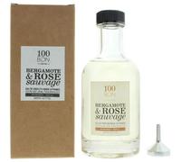 100 Bon Bergamote Et Rose Sauvage Refill Eau de Parfum 200ml Unisex Spray