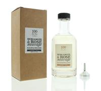 100 Bon Bergamote Et Rose Sauvage Refill Eau de Parfum 200ml Unisex Spray