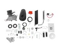 100cc Bicycle Engine Kit, Bike Engine Kit 2 Stroke Petrol Motor for 26 28 Inch V-Frame Bikes, Air Cooled Conversion Set with CDI Ignition, 36 Tooth Sprocket, 2L Tank for DIY Riders