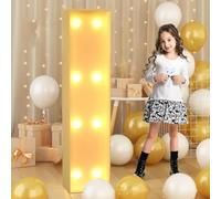 100cm-3.3ft Giant LED Light Up Letter I, Mosaic Marquee Light Up Sign, LED Letters Lamps for Valentine's Day Birthday Christmas New Year