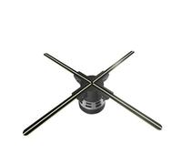 100CM 3D Hologram Projector, Advertise Display Fan, Wifi LED Float Sign Player, Shop Party Halloween Decorate Lamp High Brightness