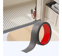 100cm*4cm Self-Adhesive Transition Strip, PVC Door Threshold Strip, Threshold Strips for Doorways for Connecting Floor Gaps, Carpet Threshold Transitions, Floor Tiles(Dark Grey)