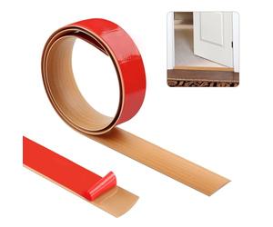 100cm×4cm Threshold Strip,Carpet Door Trim Stripstrips, Floor Transition Strips, Self Adhesive Floor Door Divider Strip, Flat Laminate Profile Flooring Edge Trim Strip(Yellow Oak Wood Grain)
