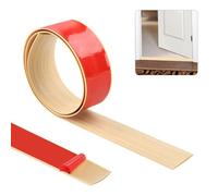 100cm×5cm Threshold Strip,Carpet Door Trim Stripstrips, Floor Transition Strips, Self Adhesive Floor Door Divider Strip, Flat Laminate Profile Flooring Edge Trim Strip(Maple Wood Grain)