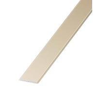 100cm Aluminum Trim & Floor Transition Strips, Flat Divider Strip For Door Threshold And Joining Flooring Gaps Of Laminate Planks Tile(Black,1cm)