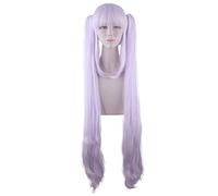 100cm Anime Princess Re:Dive Hikawa Kyoka Purple Cosplay Wig Synthetic Hair Double Ponytail Hair Wigs For Halloween Party